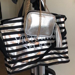 TWO Victoria Secret Bags - (Tote & Crossbody)